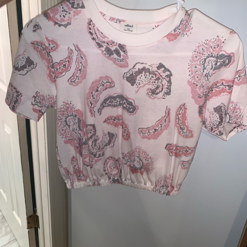 Wilfred crop top short sleeve